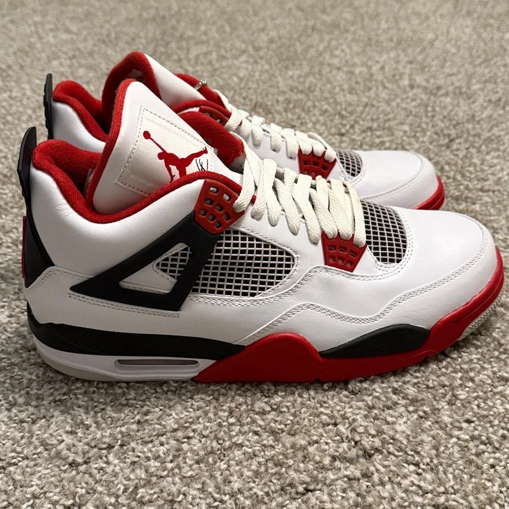 Nike Air Jordan 4 Retro OG Fire Red 2012 - Picture 7 of 16